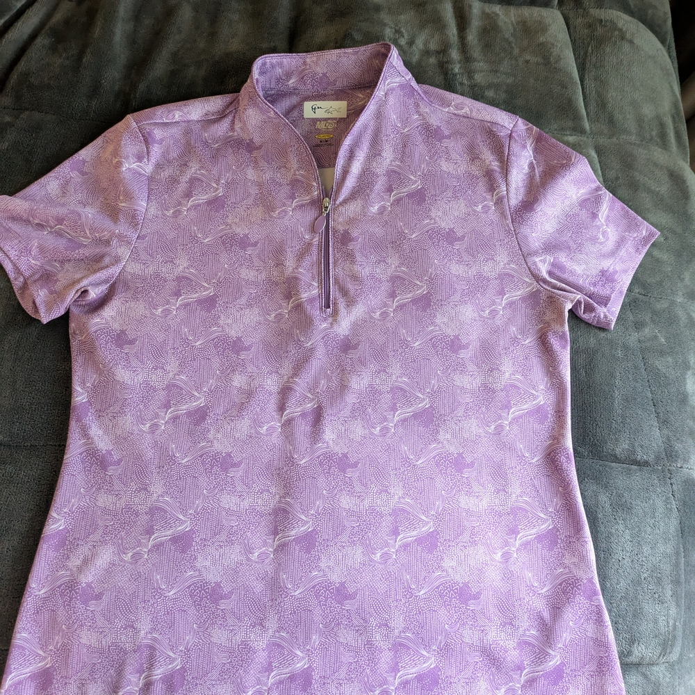 Greg Norman Collection Purple Short Sleeve Tee